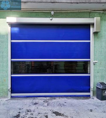                  Cheap Exterior Factory Rapid Industrial PVC Warehouse Interior Fast Roller Shutter PVC High Speed Doors             