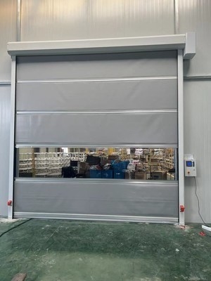                  High Speed Roller Shutter Door to Rapid Isolation Clean Room Fast Shutter Door             