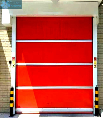 Rapid Action PVC Roller Shutter Doors With 0.8 / 1.5mm Thick Curtain