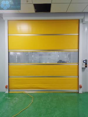                  Warehouse Safety PVC Automatic Fast PVC Rolling Shutter Door             